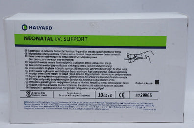 Halyard 29965 NEONATAL I.V. Support - Box of 10
